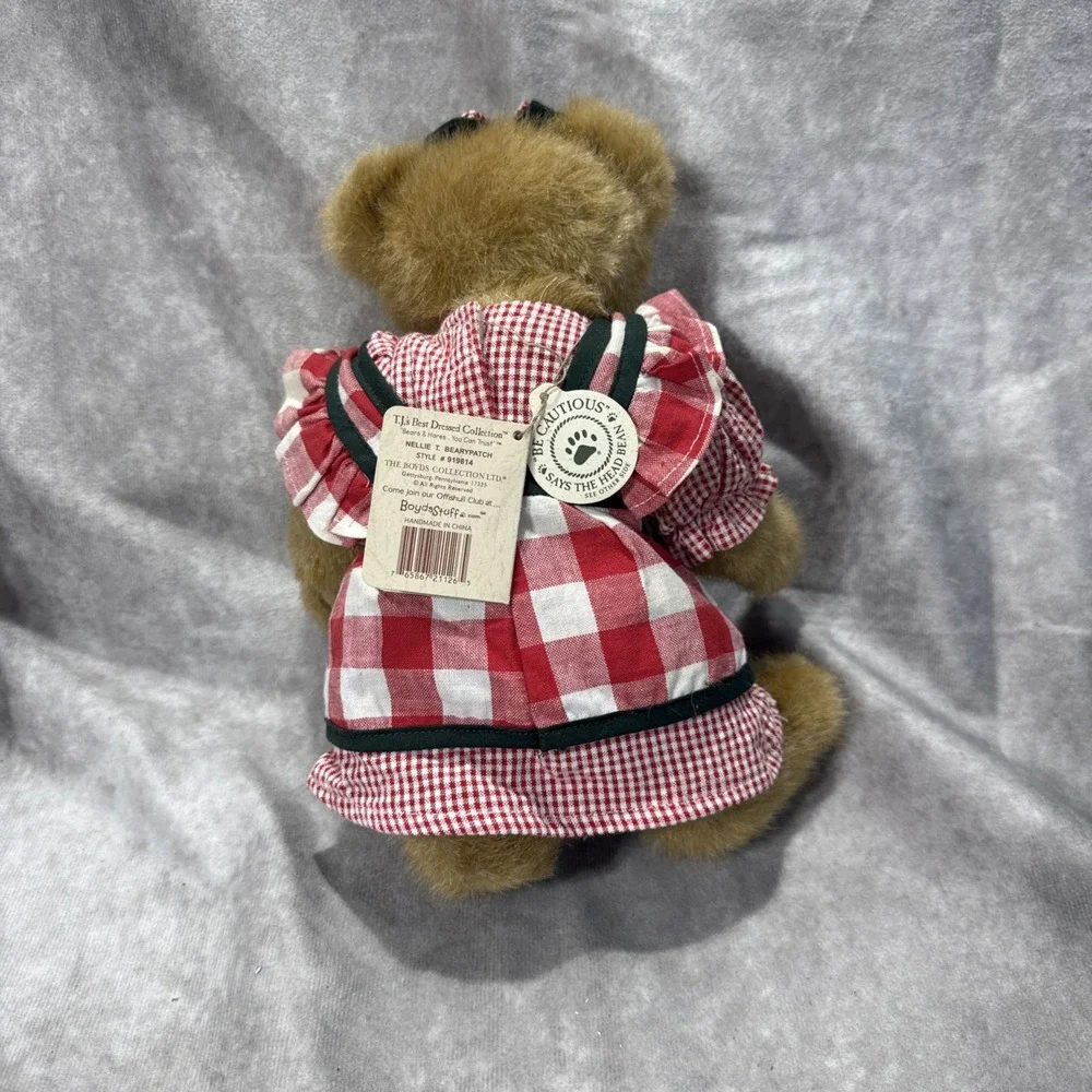 Vintage Boyds Bears Nellie T. Bearypatch, Paw Dealer Exclusive 2002 Retired Rare
